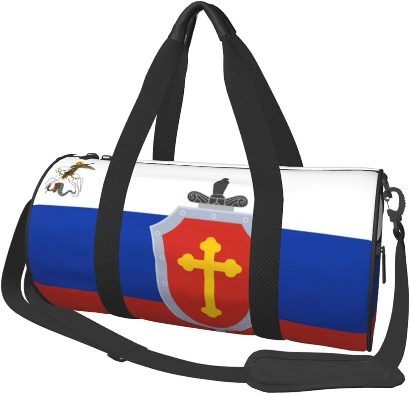 Flag of The Russian Orthodox Army Duffel Bag Gym Bag Sports Bags Foldable Travel Bag Multipurpose Backpack