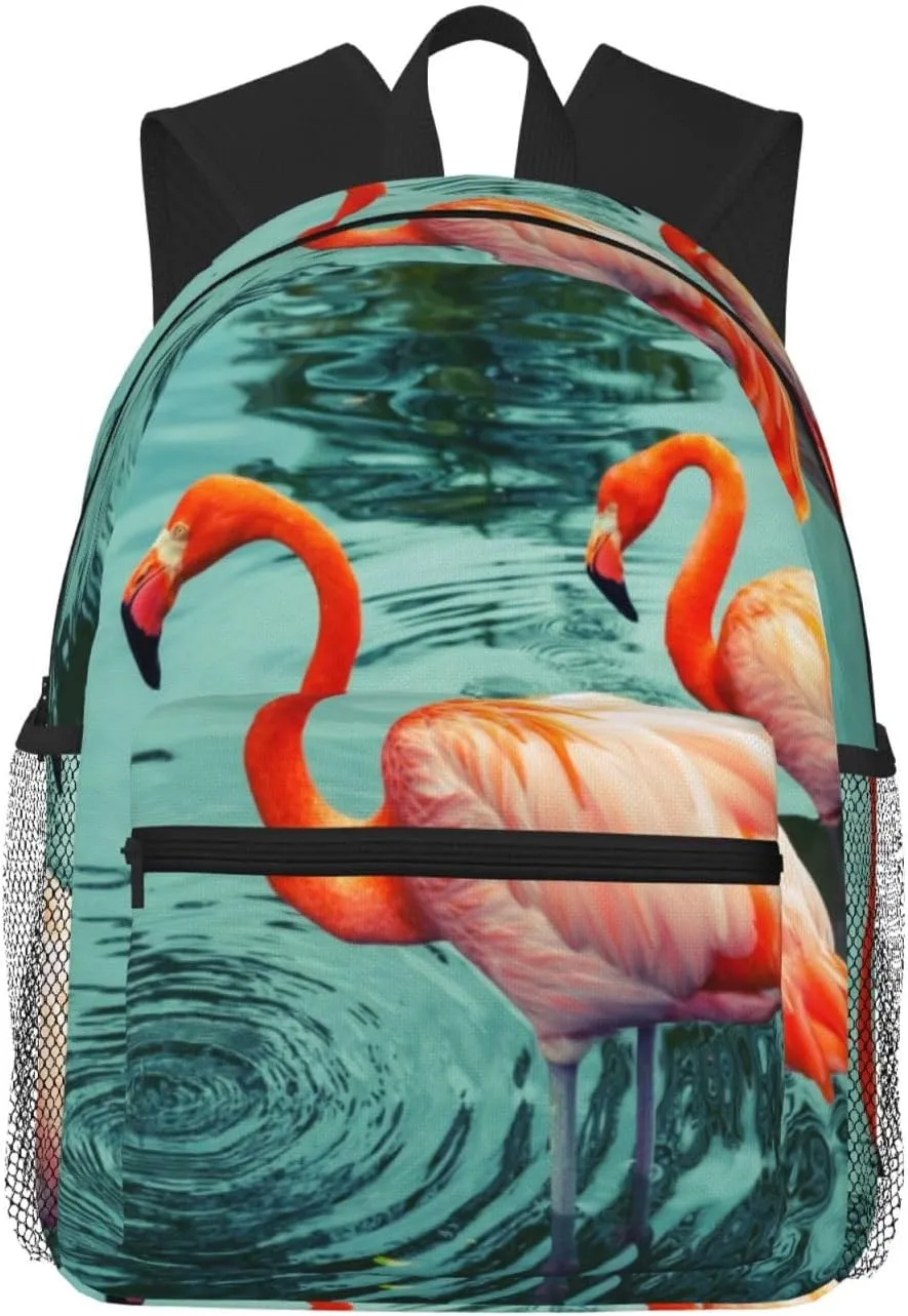 Flamingo Lightweight Packable Backpack Travel Casual Hiking Daypack Foldable Backpack For Men Women