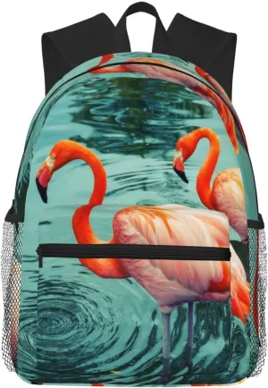 Flamingo Lightweight Packable Backpack Travel Casual Hiking Daypack Foldable Backpack For Men Women