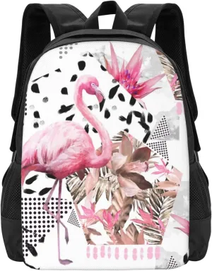 Flamingo Lightweight Packable Backpack Travel Casual Hiking Daypack Foldable Backpack For Men Women