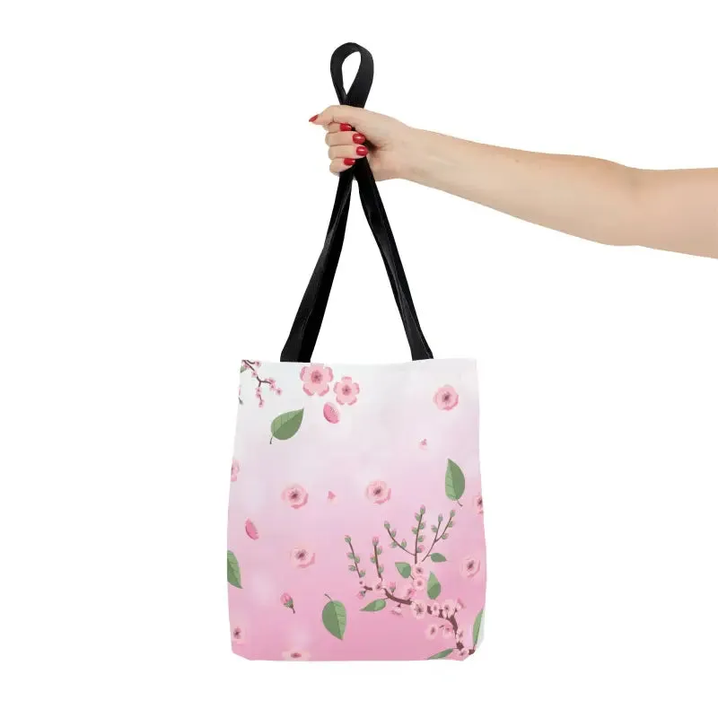 Flower Chic Print Tote Bag with Elegant Floral Pattern