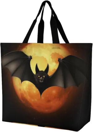 Foldable Grocery Bag Reusable Shopping Bag The Deep Blue Sea Tote Bag Casual Handbags for Work Shopping