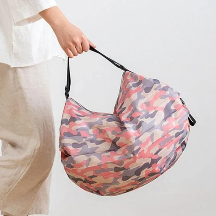 Foldable Large Capacity Shopping Bag - Eco-Friendly Tote