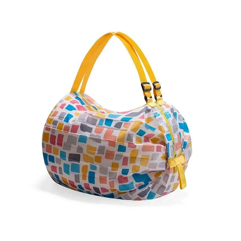 Foldable Large Capacity Shopping Bag - Eco-Friendly Tote