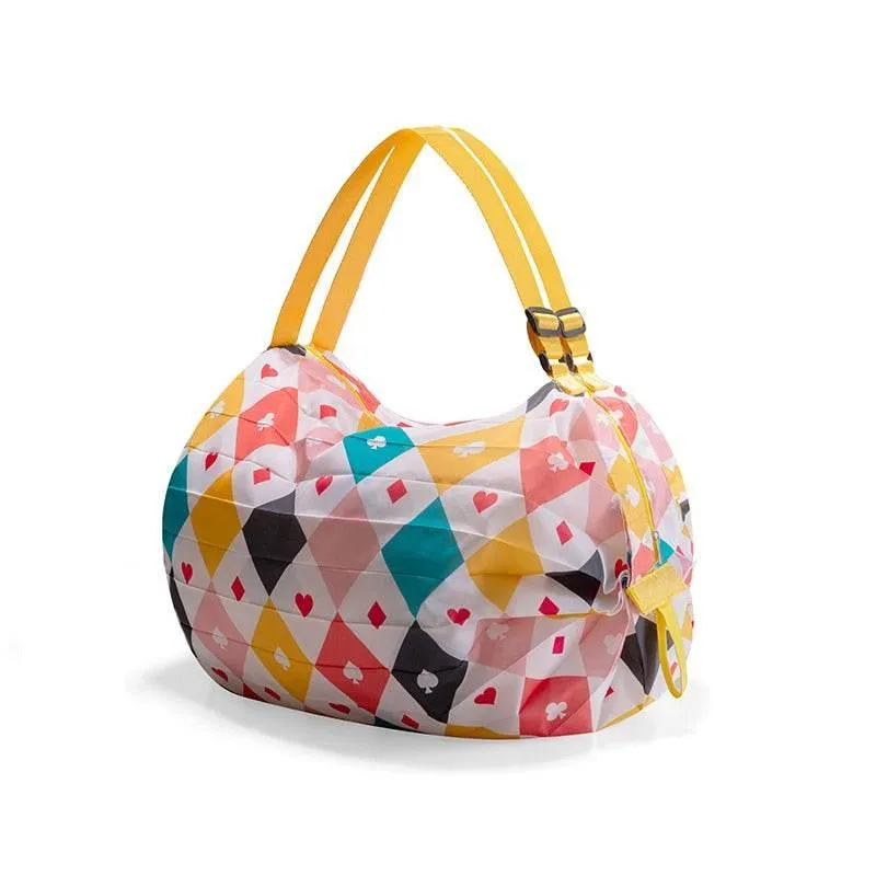 Foldable Large Capacity Shopping Bag - Eco-Friendly Tote