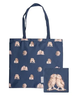 Foldable Shopping Bag  BgF012  Owl