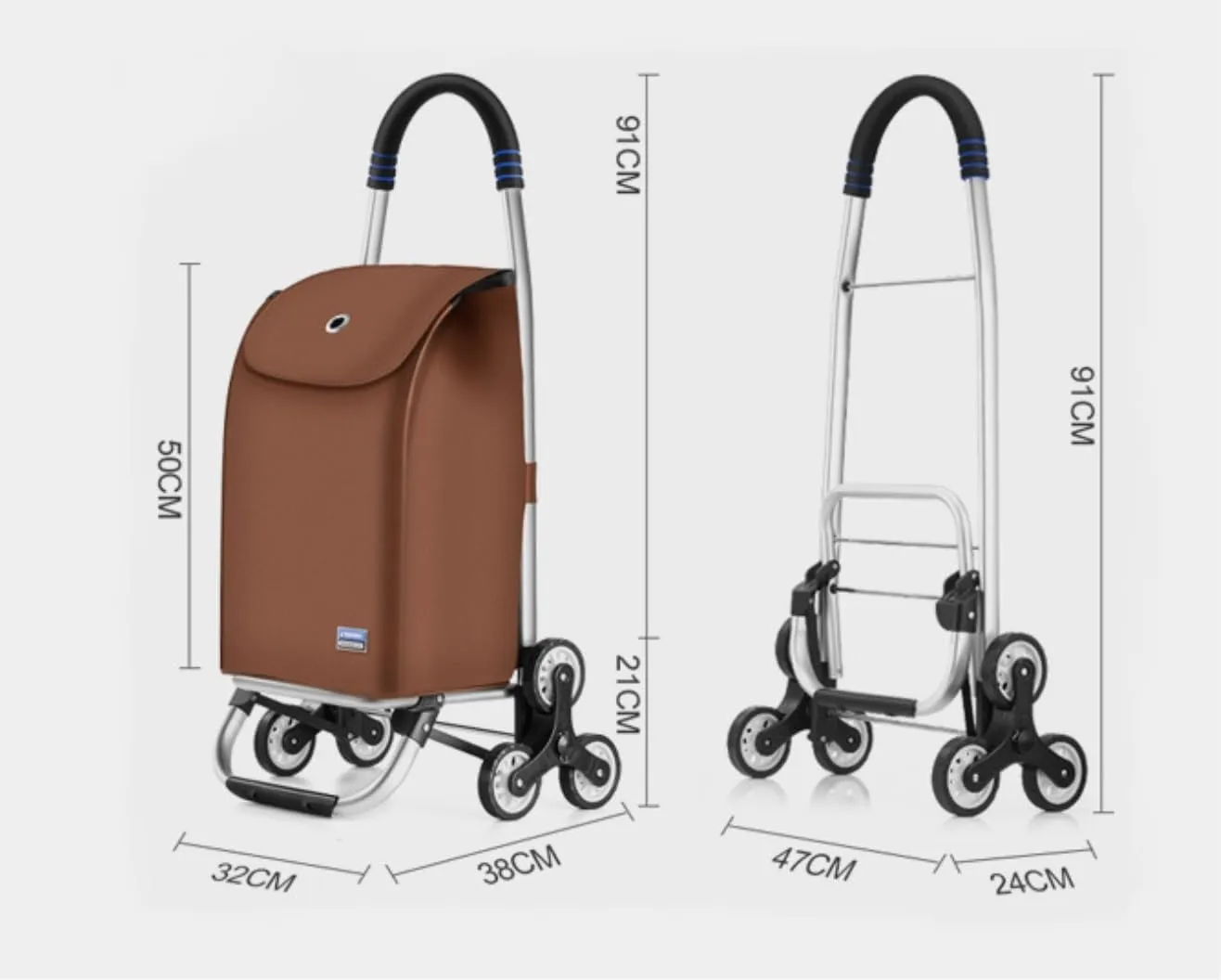 Folding Shopping Cart, Shopping Cart Shopping Cart Travel Shopping Bag Grocery Shopping Cart Household Luggage Trailer Grocery Utility Carts