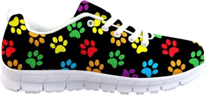 Forchrinse Green Galaxy Starry Space Nebula Running Shoes for Men Women,Lightweight Sports Gym Jogging Athletic Shoes