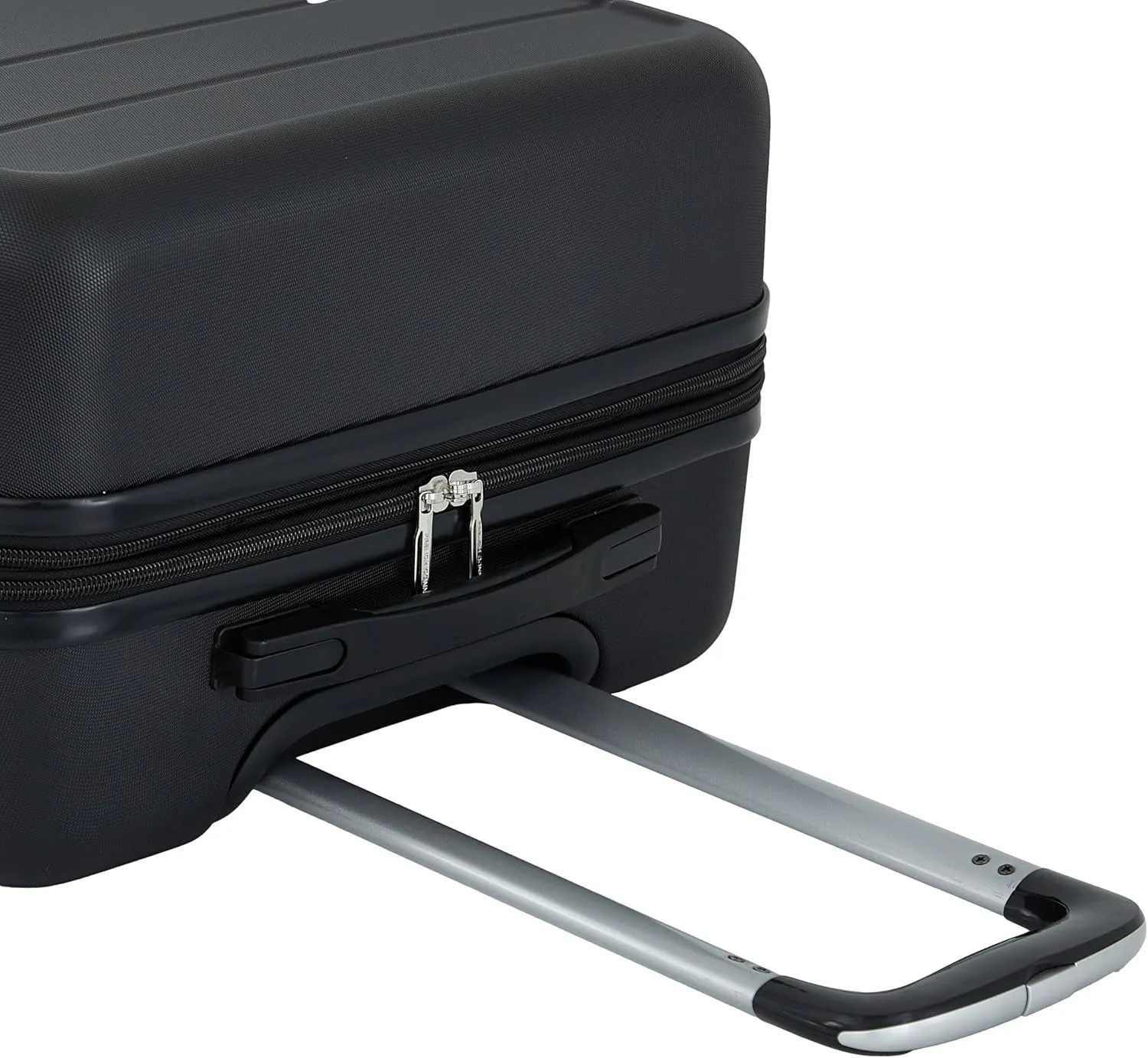 French Connection St. Martin Carry-On Luggage with Cup Holder/USB Ports, Black