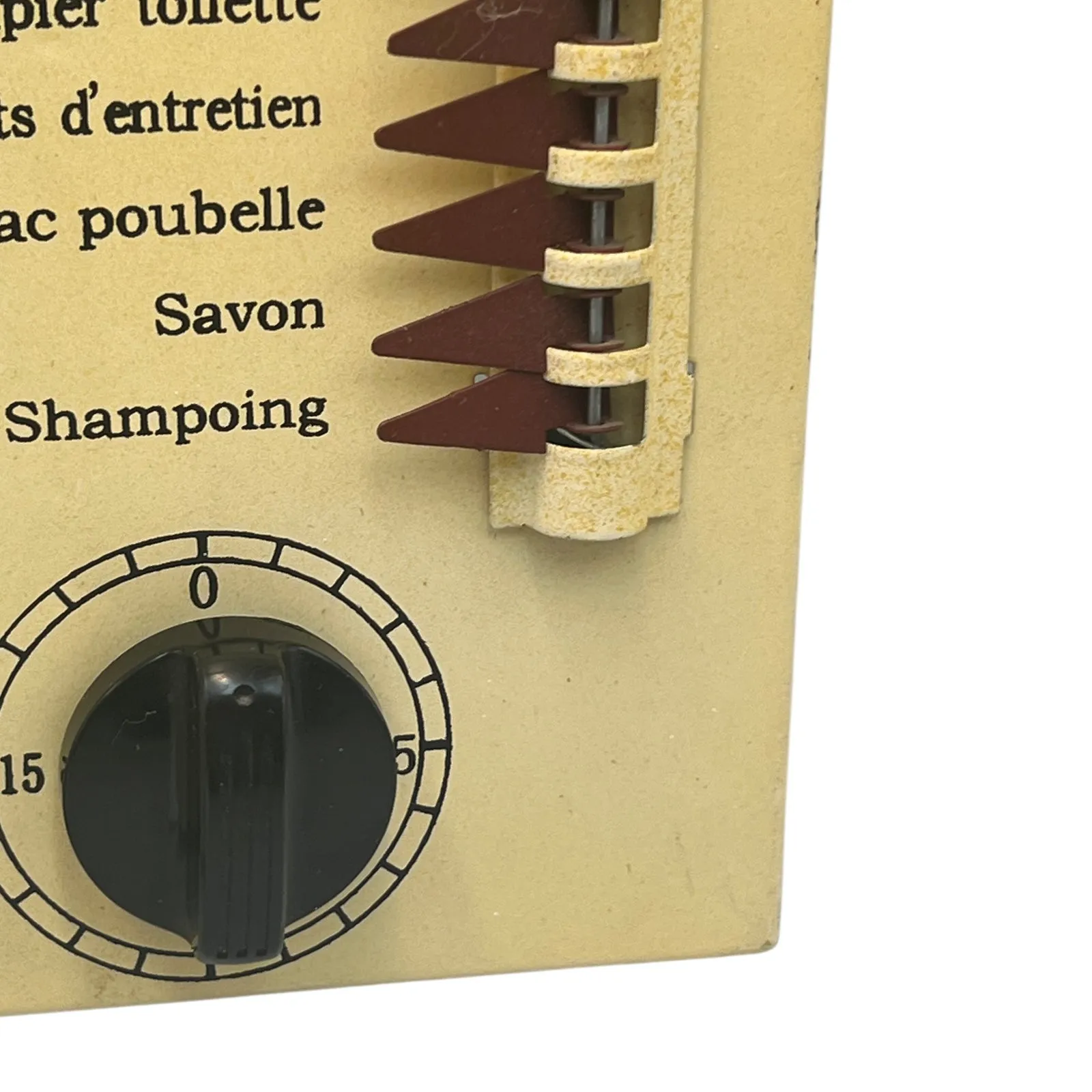 French Shopping List Reminder Board, Kitchen Timer & Clock, Wall Hanging (C88)