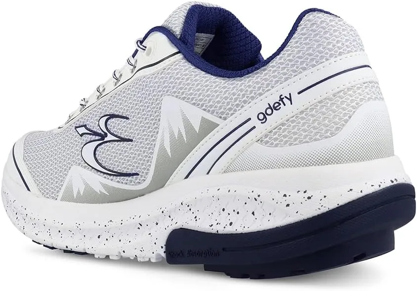 G-DEFY Mighty Walk Men’s Orthopedic Walking Shoe | VersoShock Technology for Pain Associated with Running | Prolonged Standing | Arch Support | Diabetic Shoes | Wide Shoes | Free Custom Orthotic