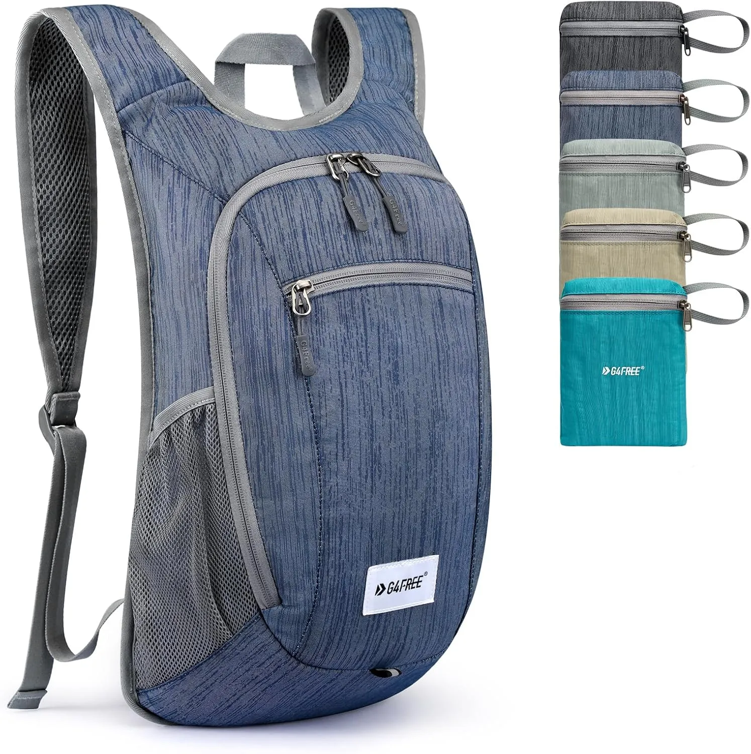 G4Free 10L/15L Hiking Backpack Lightweight Packable Hiking Daypack Small Travel Outdoor Foldable Shoulder Bag