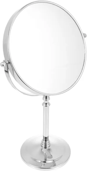 Gatuida Makeup Mirror Light 2X Magnification Double-Sided Desktop Vanity for Students