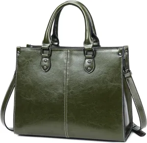 Genuine Leather Handbag for Women, Handmade Shopping Shoulder Bags for Women, Lightweight Hobo Bag