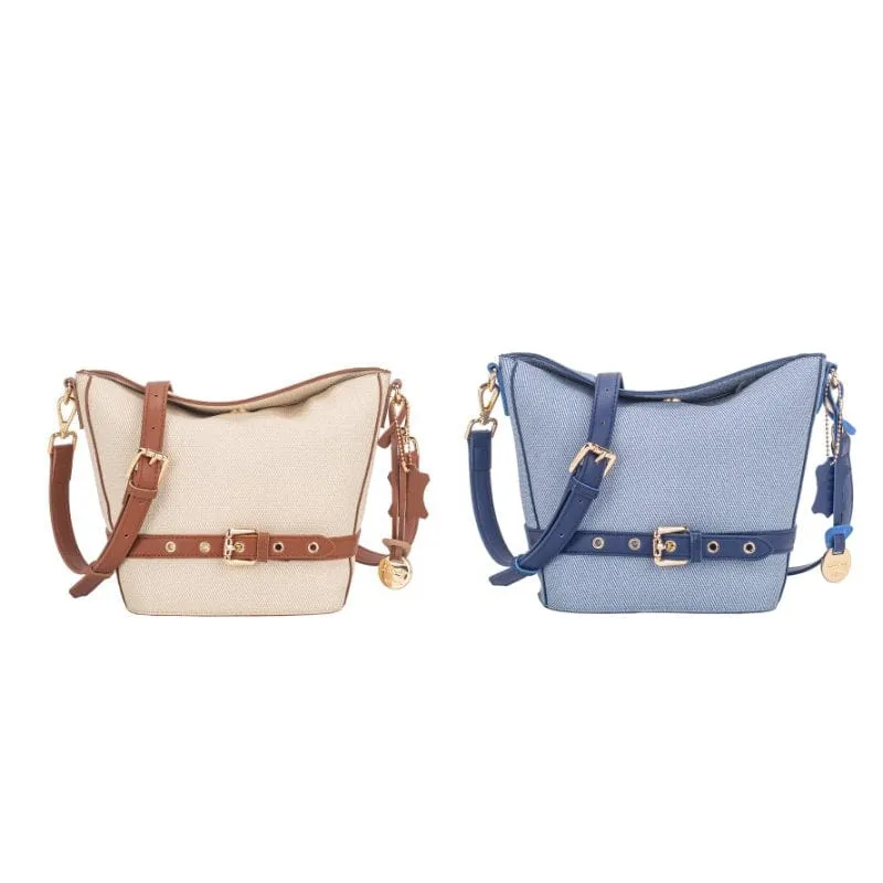 Gionni Womens Blue Bucket Bag Kos - 11GL371