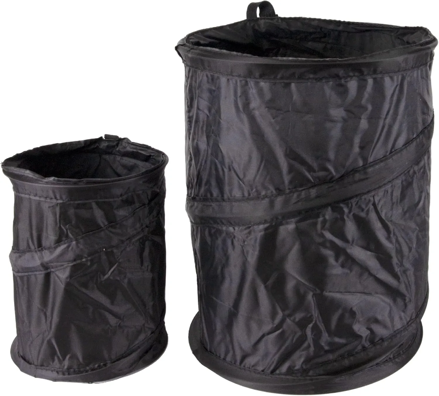 Go Gear TRASH-BLA-2PK Pop-Up Trash Can, 2 Pack