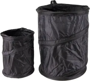 Go Gear TRASH-BLA-2PK Pop-Up Trash Can, 2 Pack