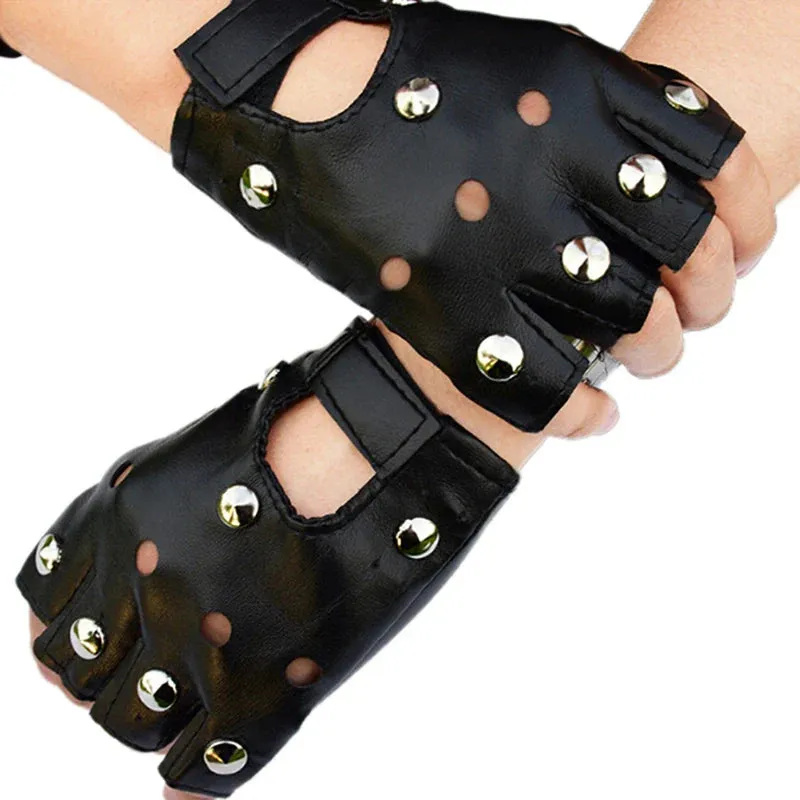 Gold Silver Wet Look Fake Leather Metallic Gloves Evening Party Performance Mittens Women Sexy Elbow Length Long Latex Gloves