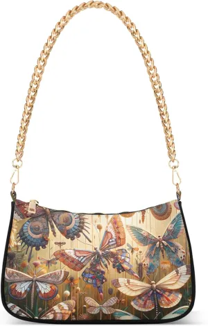 Green Blue Vintage Nautical Cute Purse Bag Hobo Evening Bag Women's Vintage Handbags Shoulder Purse