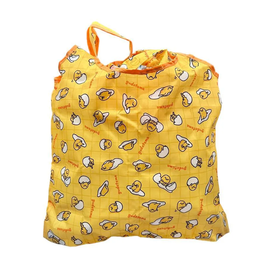 Gudetama Foldable Shopping Bag