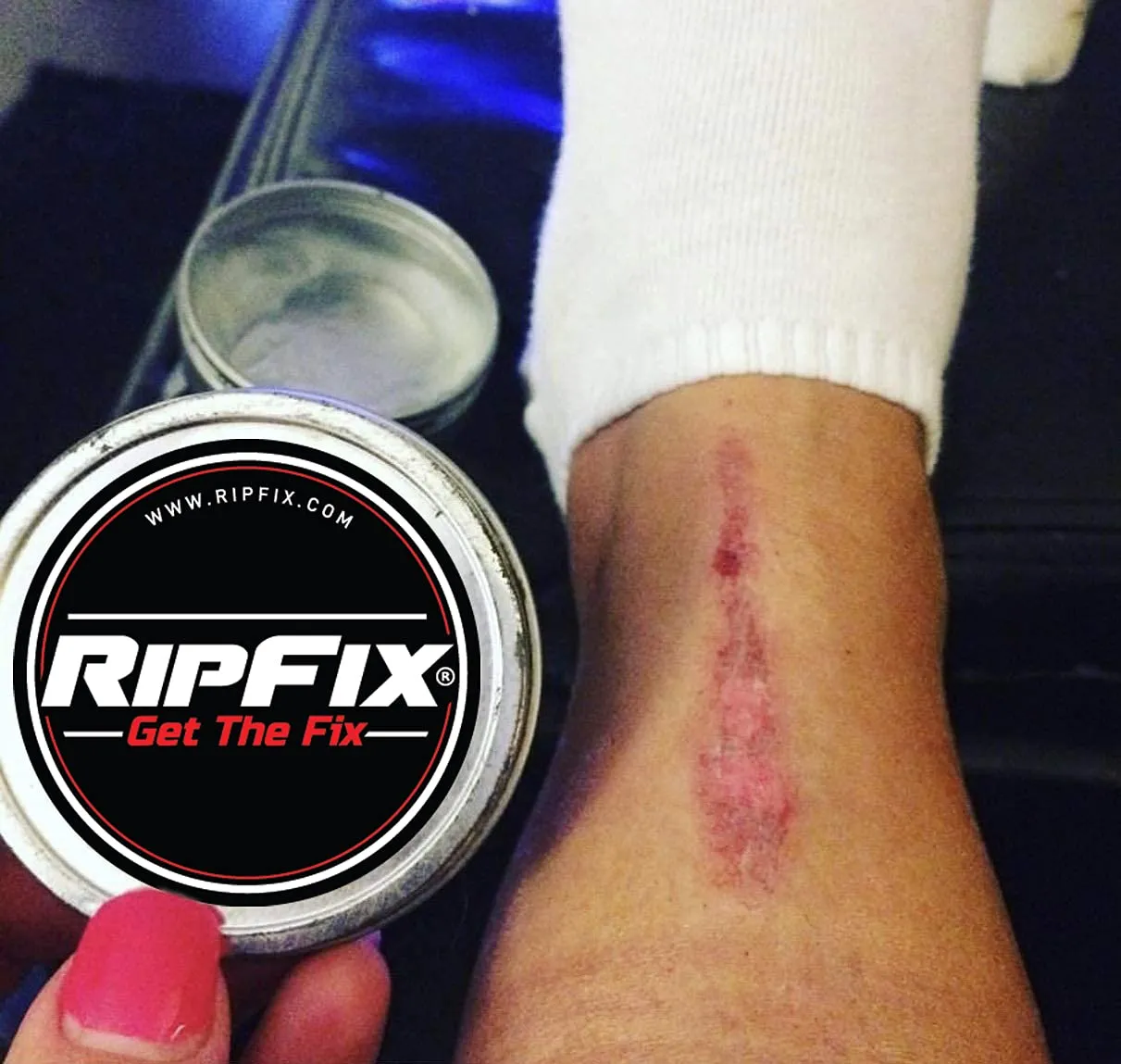 Hand Repair Balm for Dry Cracked Hands, Hand Salve for Gymnastics and Rock Climbers, Rip Fix Climbing Salve for Men and Women, Premium Gymnast Balm for Hardworking Hands, Classic 1.34 oz Tin