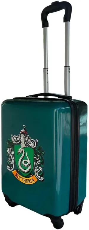 Harry Potter Luggage Carry On Luggage Hardshell Rolling Luggage Suitcase Travel Bags (Slytherin)