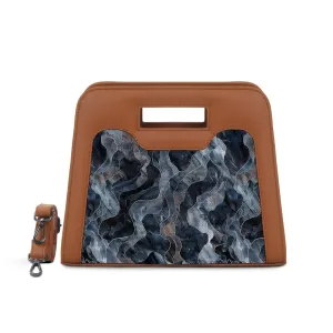 Havana Chic Peek Handbag Dark Watercolor