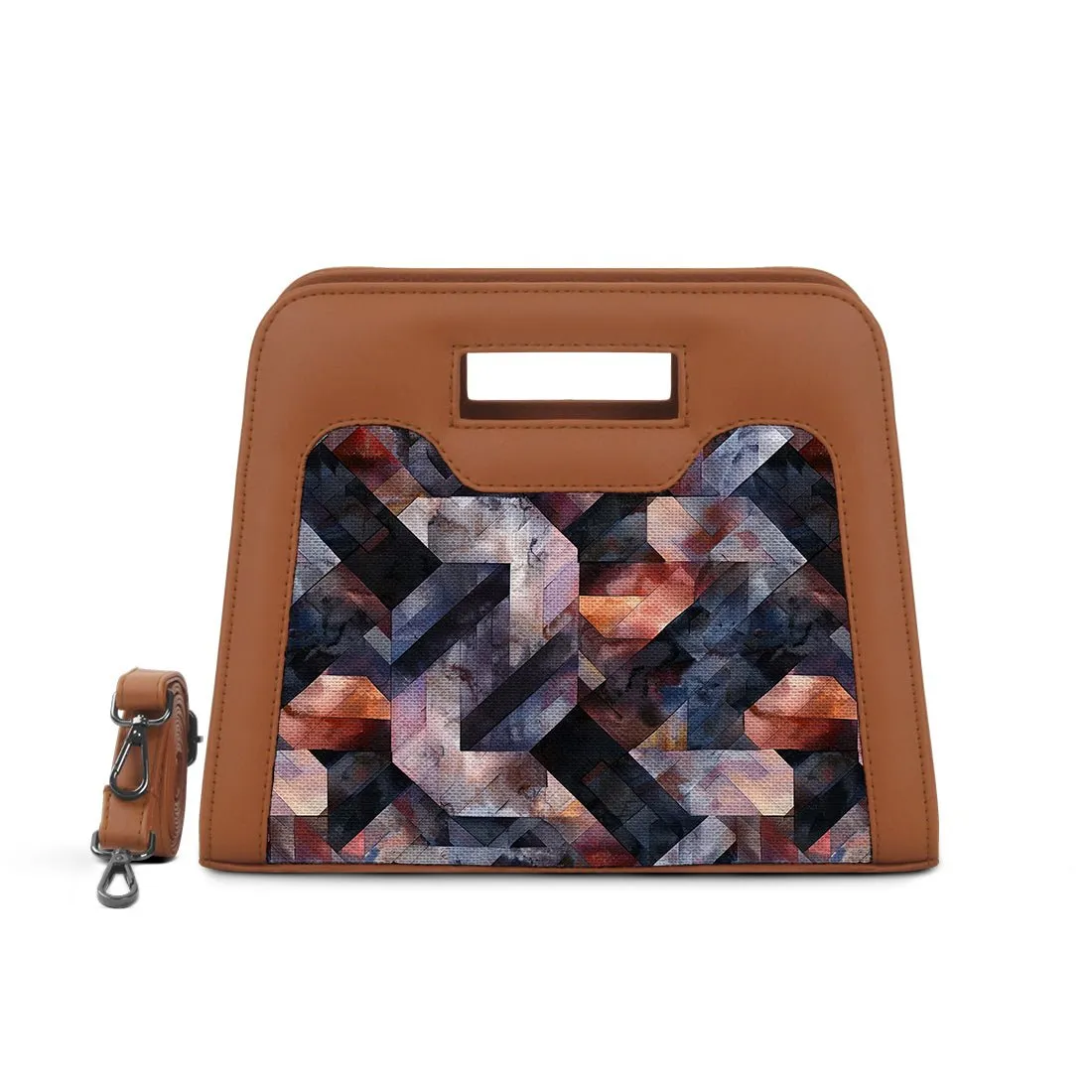 Havana Chic Peek Handbag Rectangles
