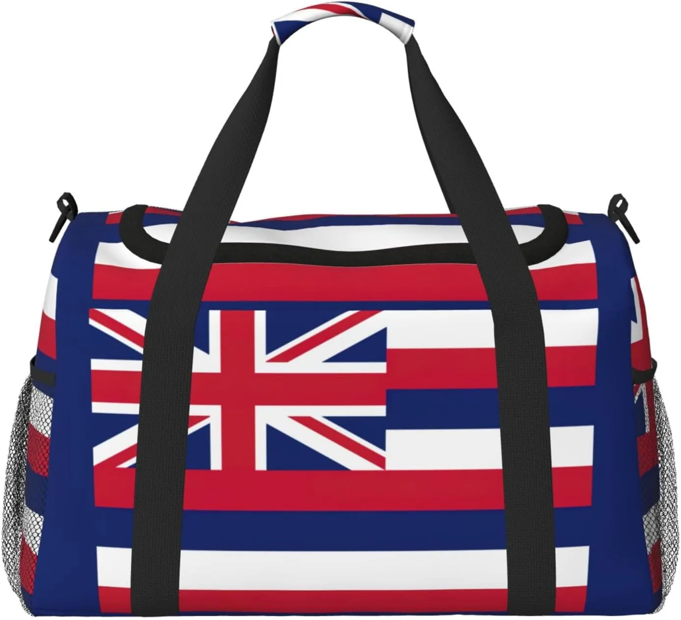 Hawaii Flag print Weekender Overnight Carry On Bag Gym Luggage Bag Duffel Bag for Travel Women