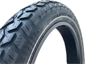 Heavy Duty 20x4.0 E-Bike Tire and Tube High Performance Puncture Resistant Fat Tire for Mountain Bikes All Terrain Directional Tread Rolling Dirct