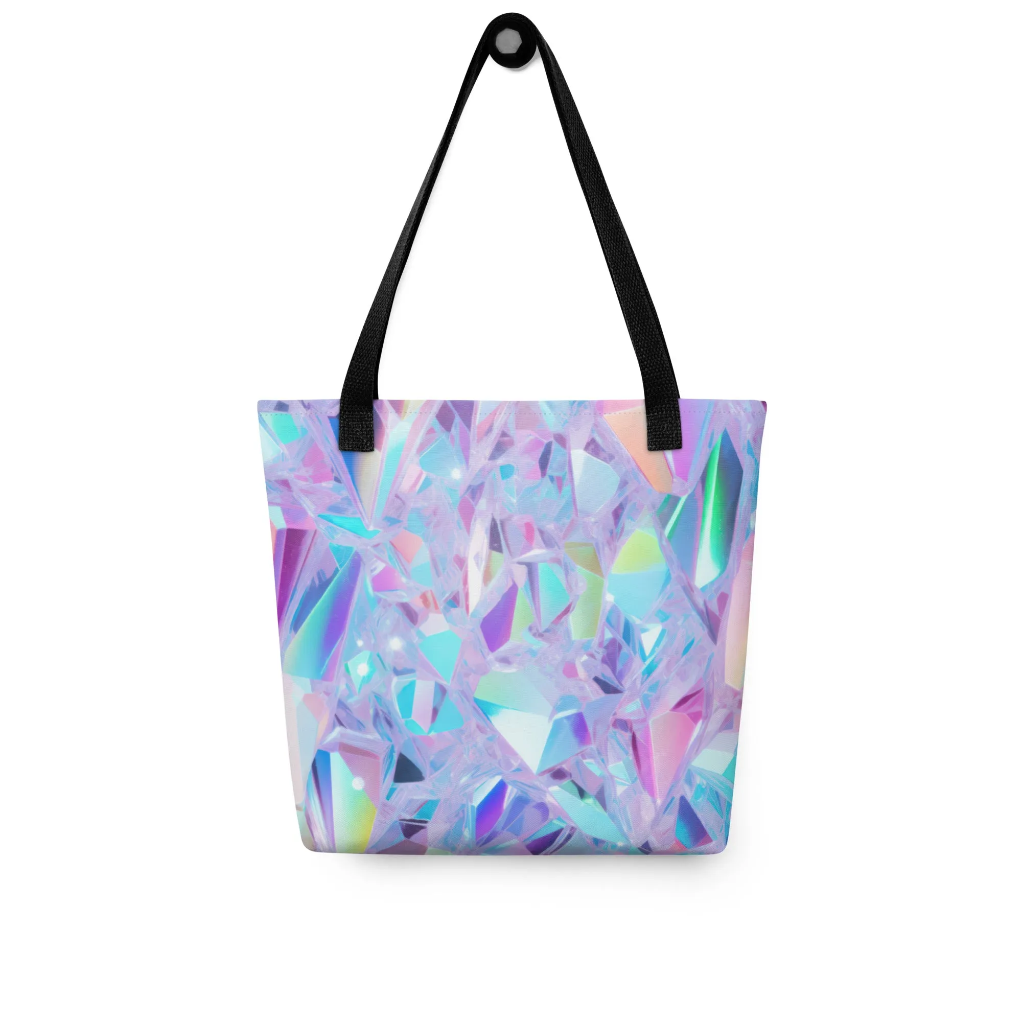 Holographic Fractals All Over Print Tote Bag