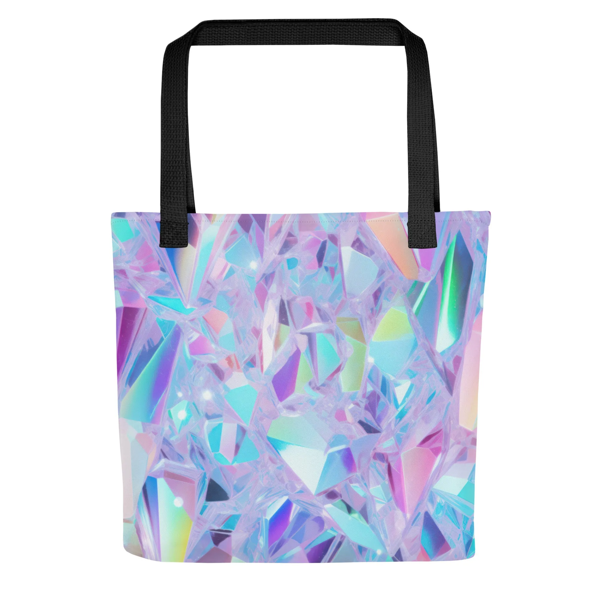 Holographic Fractals All Over Print Tote Bag