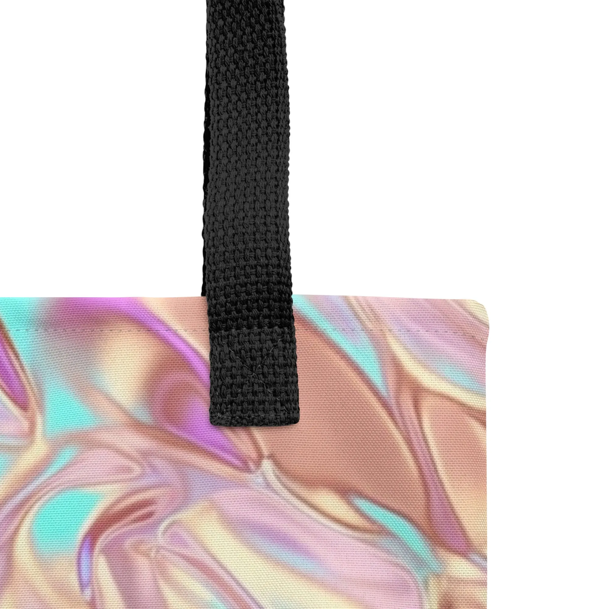 Holographic Rose Gold 3D All Over Print Tote Bag