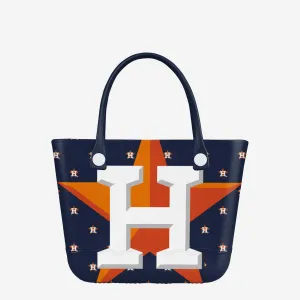 Houston Astros Big Logo Mini Print Tailgate Tote Bag