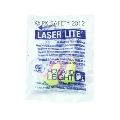 Howard Leight Laser-Lite Disposable Earplug - 200 Pair/Box LL-1