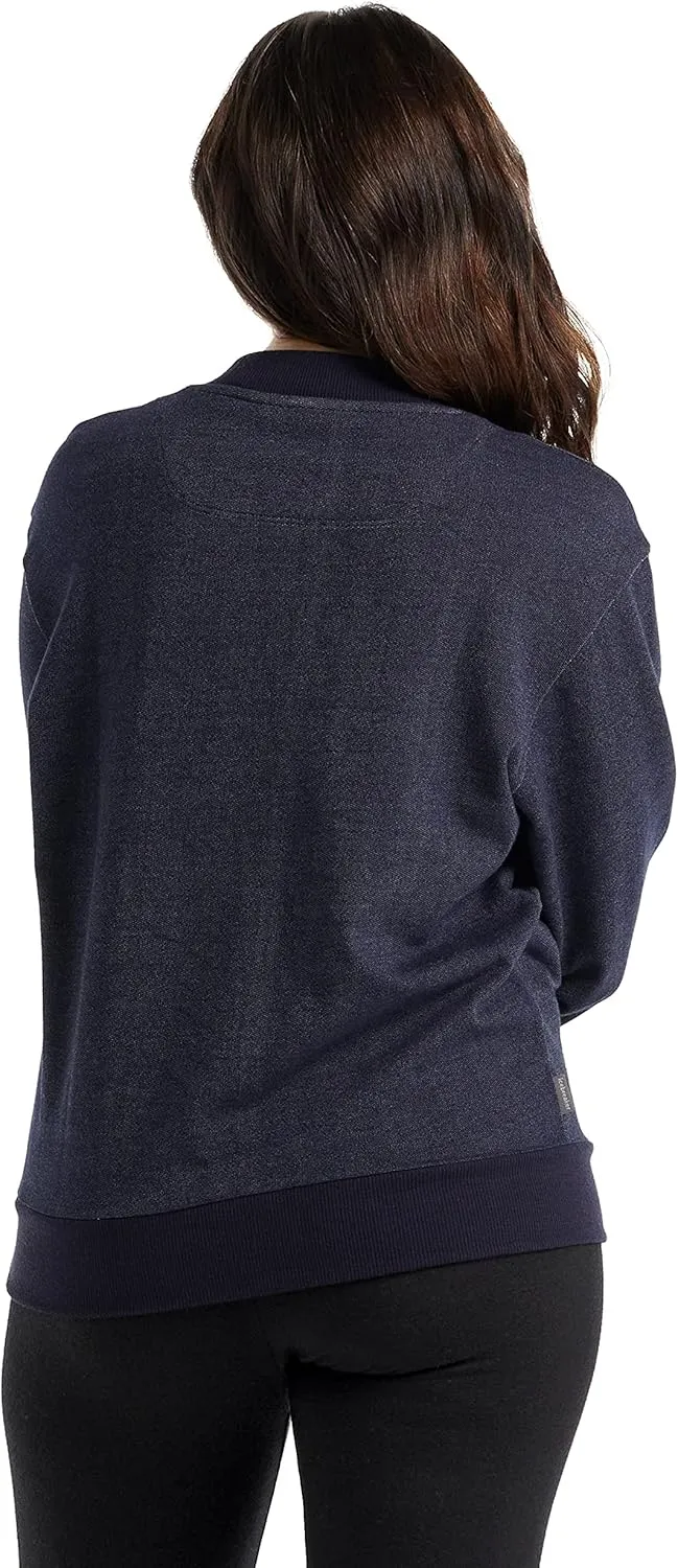 Icebreaker Merino Women's Central Long Sleeve Casual Wool Lounge Sweatshirt