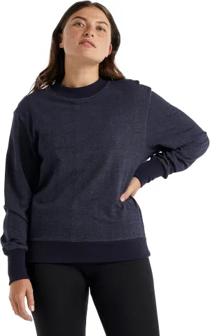 Icebreaker Merino Women's Central Long Sleeve Casual Wool Lounge Sweatshirt