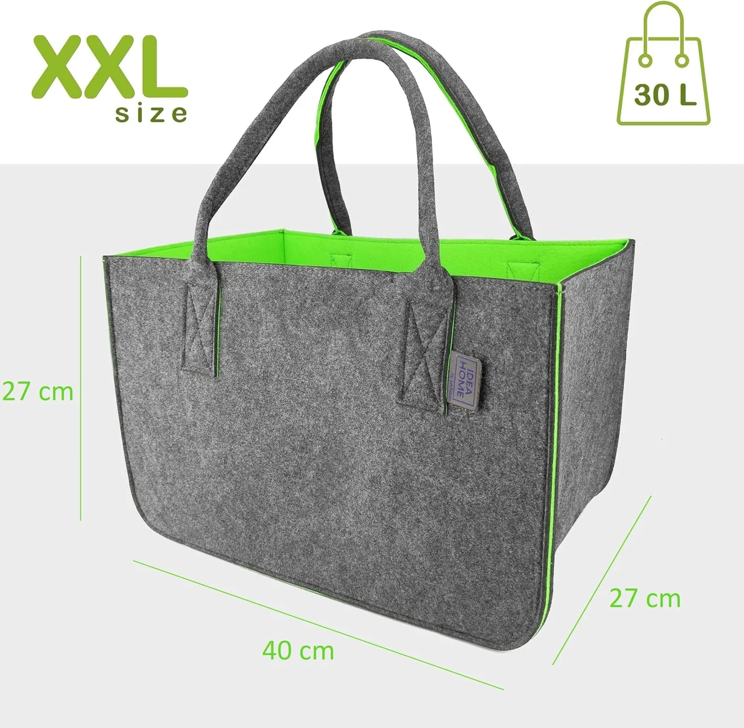 IDEA HOME Felt Bag Shopper