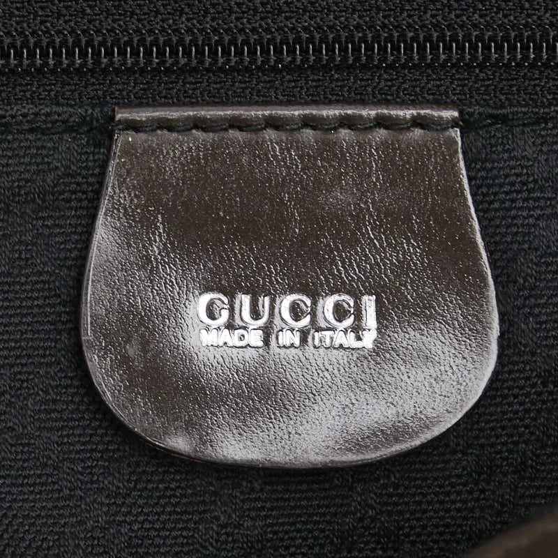 Intuitive Nylon Handbag Bamboo 2WAY Gucci Leather Chic