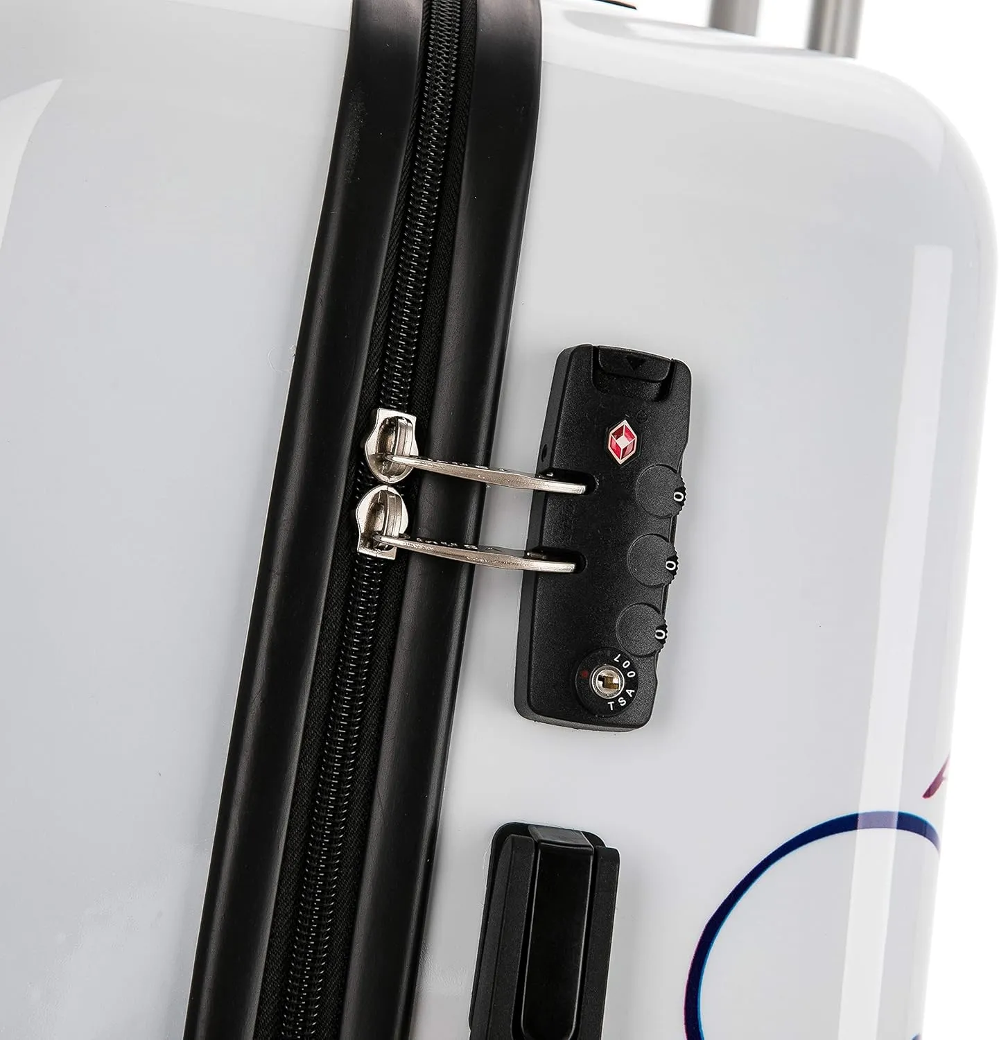 InUSA Fusion Print Luggage with Spinner Wheels | Durable Lightweight Hardside Suitcase | Travel Bag with Handle and Trolley | 20 Inch Carry-On Spinner Luggage