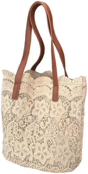 KESYOO Elegant Lace Shoulder Bag Sling Purse Crossbody Women's Shoulder Purse