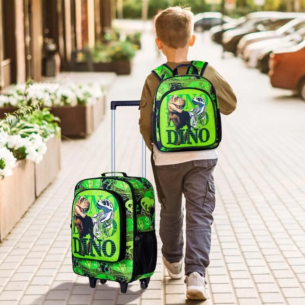 Kids Luggage for Boys and Girls, Toddler Rolling Travel Carry on Suitcase with Wheels…