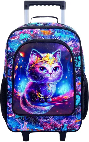 Kids Luggage for Boys and Girls, Toddler Rolling Travel Carry on Suitcase with Wheels…