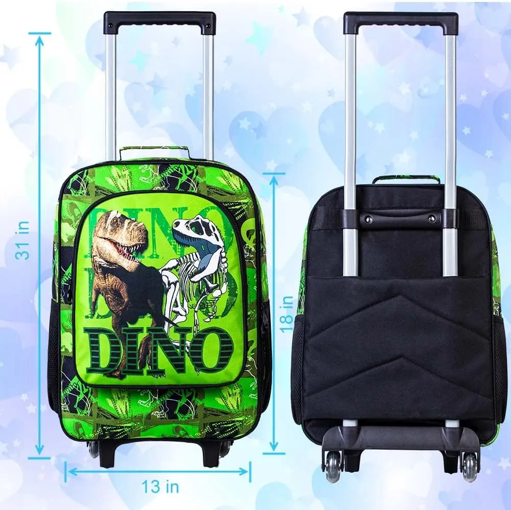Kids Luggage for Boys and Girls, Toddler Rolling Travel Carry on Suitcase with Wheels…