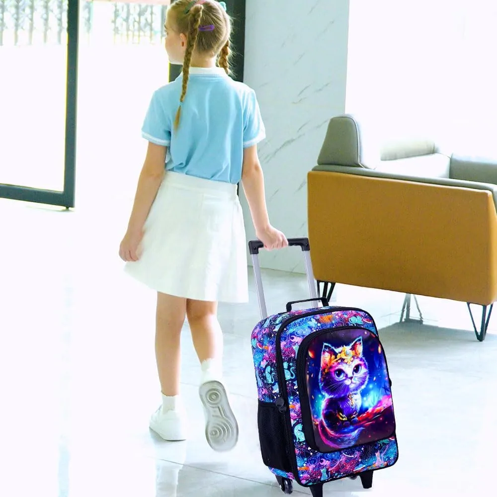 Kids Luggage for Boys and Girls, Toddler Rolling Travel Carry on Suitcase with Wheels…