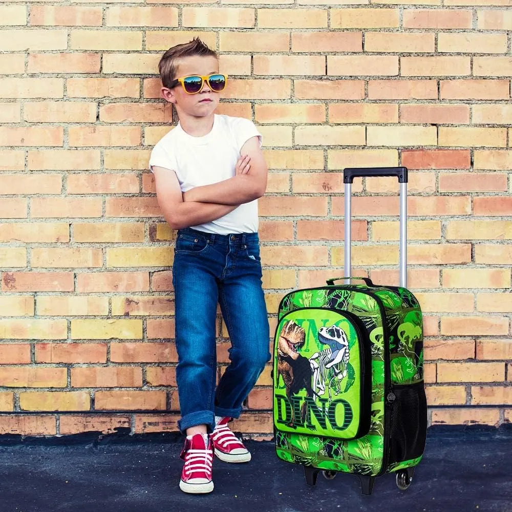Kids Luggage for Boys and Girls, Toddler Rolling Travel Carry on Suitcase with Wheels…