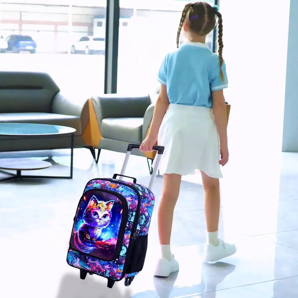 Kids Luggage for Boys and Girls, Toddler Rolling Travel Carry on Suitcase with Wheels…