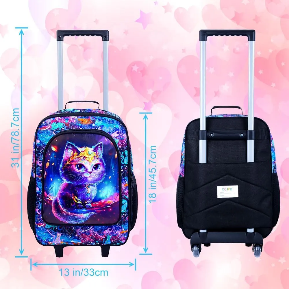 Kids Luggage for Boys and Girls, Toddler Rolling Travel Carry on Suitcase with Wheels…