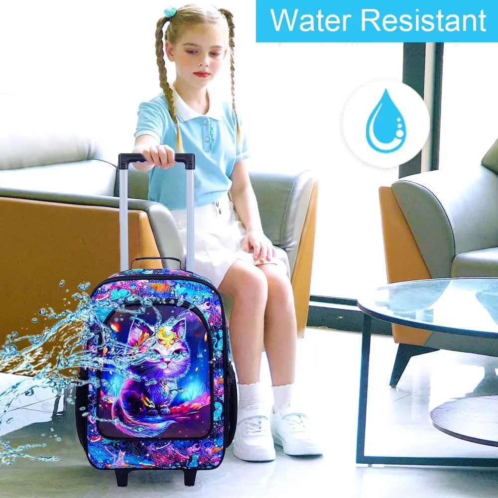 Kids Luggage for Boys and Girls, Toddler Rolling Travel Carry on Suitcase with Wheels…