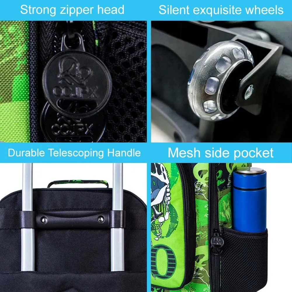 Kids Luggage for Boys and Girls, Toddler Rolling Travel Carry on Suitcase with Wheels…